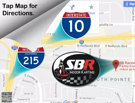 Directions to SB Raceway